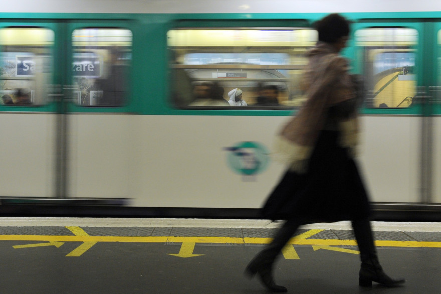 Une rame de métro de la RATP (illustration)