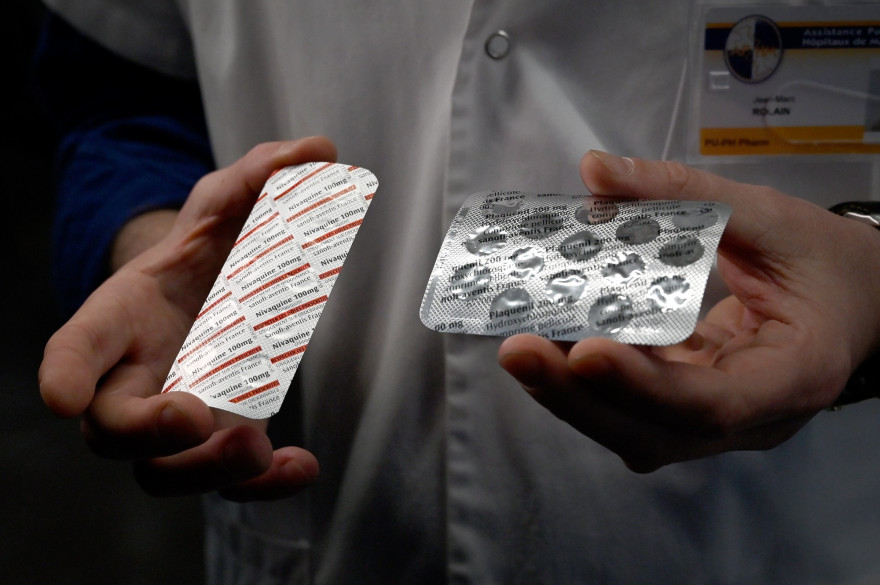 Parmi ceux-ci, plus de la moitié concernent des patients atteints du coronavirus traités par hydroxychloroquine (23%) ou par ce médicament associé à l'antibiotique azithromycine (31%).
