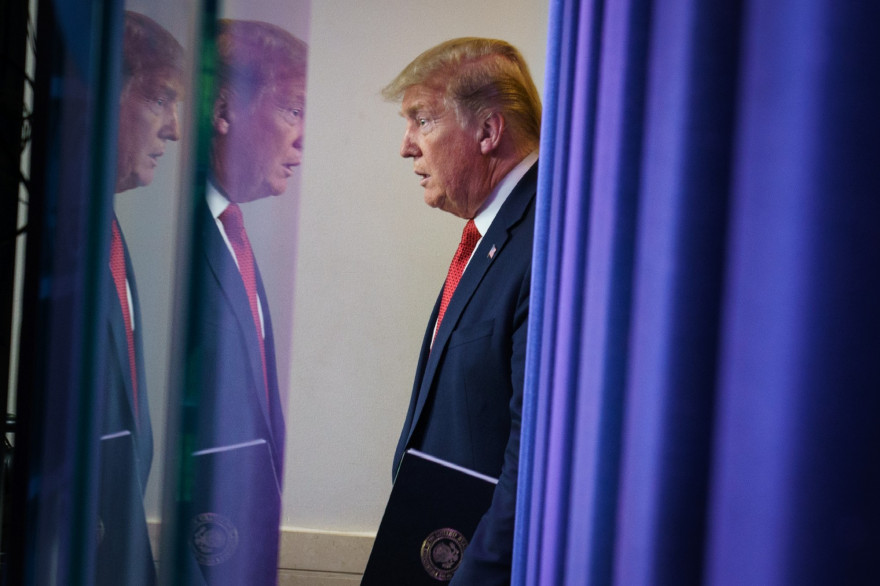 Donald Trump le 6 avril 2020