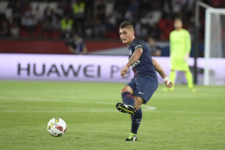 Marco Verratti sous les couleurs du PSG en septembre 2016