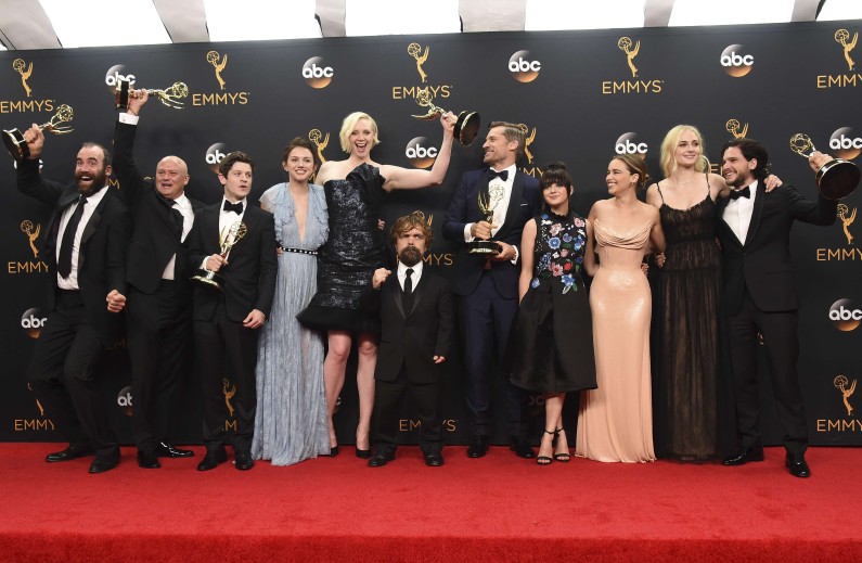 Le casting de "Game of Thrones" aux Emmy Awards 2016