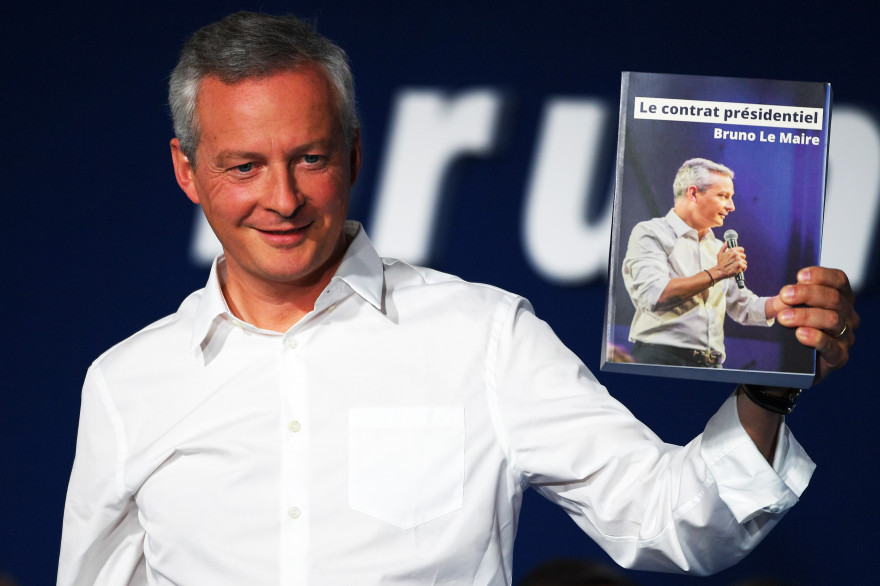 Bruno Le Maire, le 17 septembre 2016