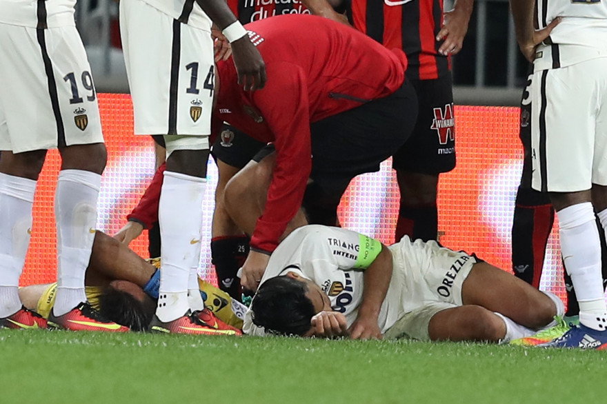 Radamel Falcao au sol mercredi 21 septembre
