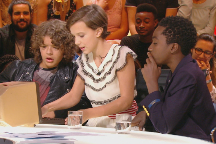 Les acteurs de "Stranger Things" dans "Quotidien" du 22 septembre