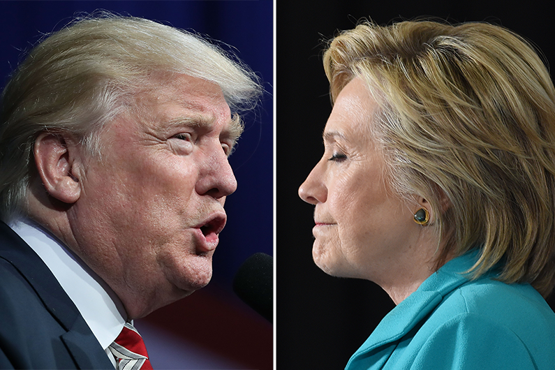 Donald Trump et Hillary Clinton