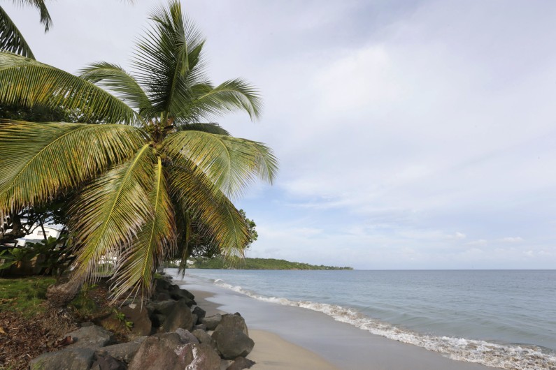 Une plage de Martinique. (image d'illustration)