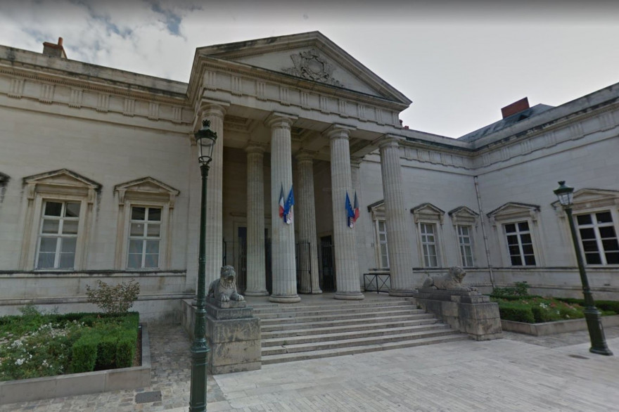 Le palais de justice d'Orléans (illustration)