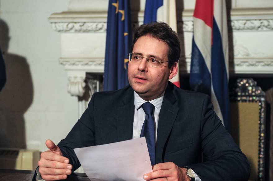 Matthias Fekl, secrétaire d'État au Commerce extérieur, à la Promotion du tourisme et aux Français de l'étranger.