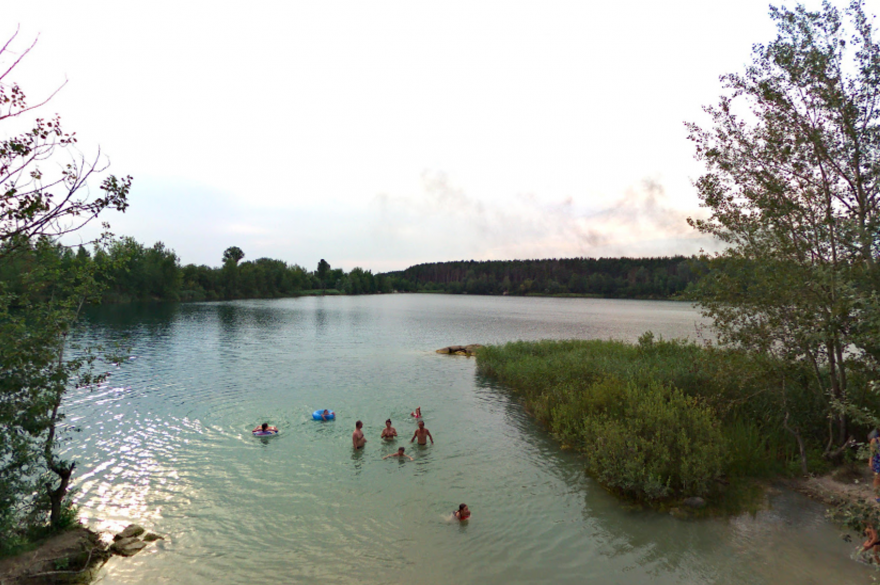 Un lac de la région de Jitomir en Ukraine (illustration)