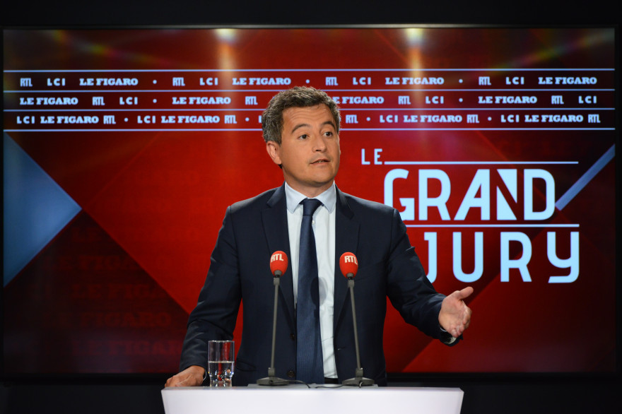 Gérald Darmanin dans "Le Grand Jury"
