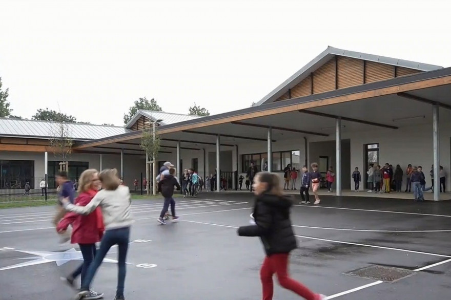 Une école primaire (illustration)