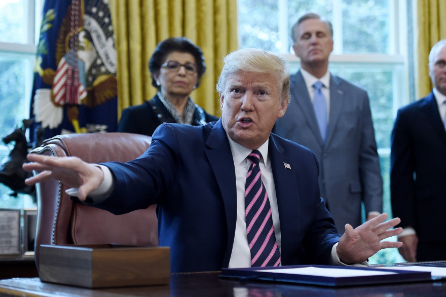 Le président américain Donald Trump, le 24 avril 2020