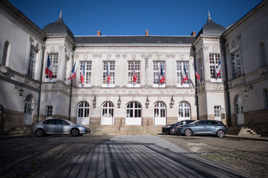 La mairie de Nantes.