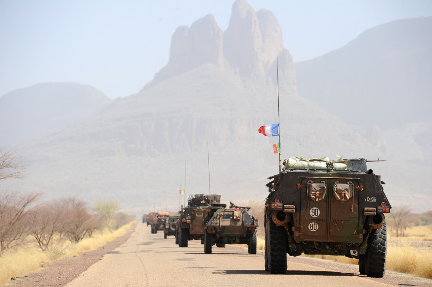 Un convoi de l'armée française au Mali (illustration)
