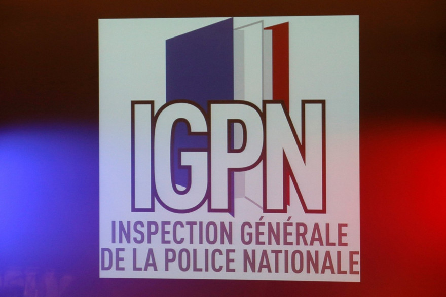 Le logo de l'Inspection générale de la police nationale (IGPN), le 2 septembre 2013.