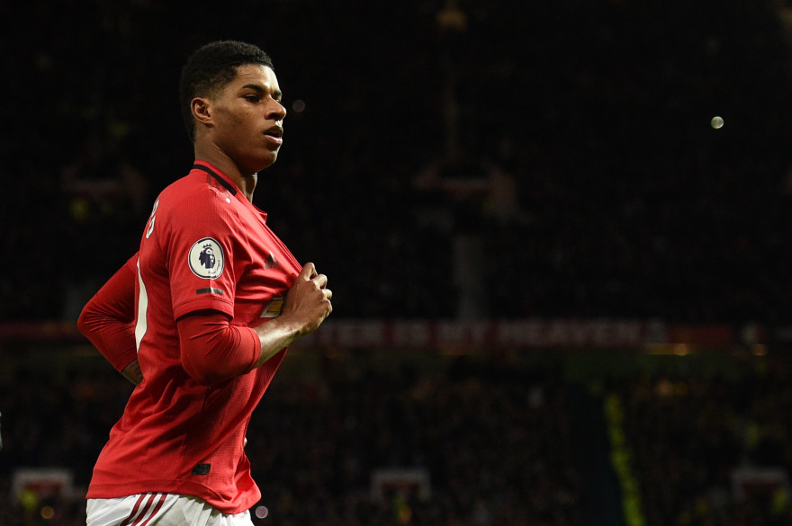 Comme beaucoup d'autres, le Mancunien Marcus Rashford a été victime d'insultes racistes sur les réseaux sociaux.