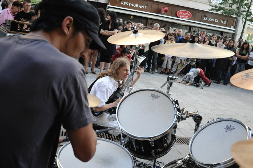 La Fête de la musique en 2009 à Lyon (illustration)