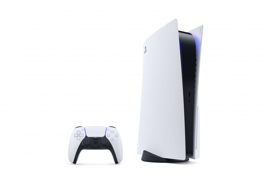 La PS5 rompt avec la sobriété de la PS4 au profit d'un style plus futuriste