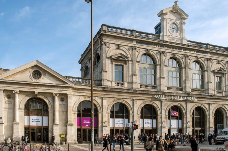 La gare de Lille-Flandres