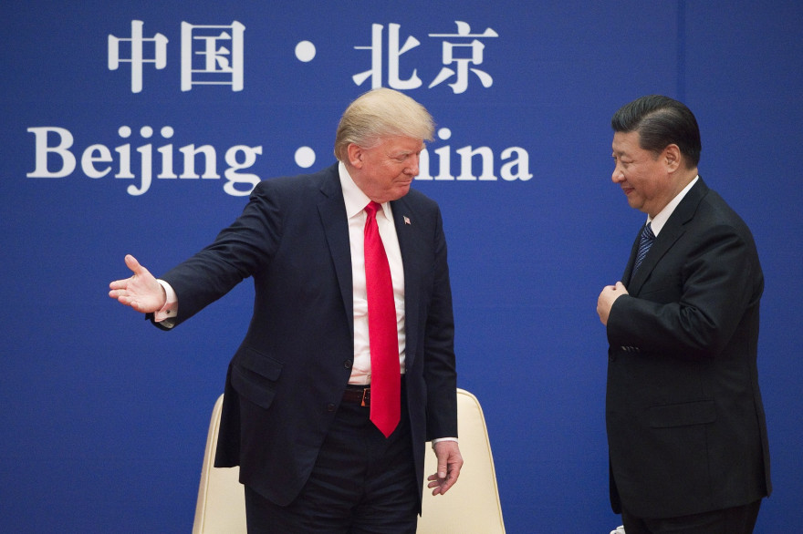 Donald Trump et Xi Jinping, le 29 juin 2019 à Osaka, au Japon