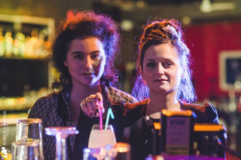 Camille Ghanassia et Sophie Garric, créatrices de la websérie "Le Meufisme"