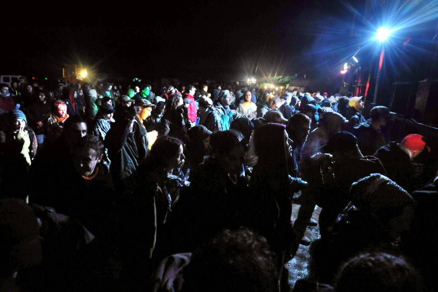 Une rave party en France (illustration)