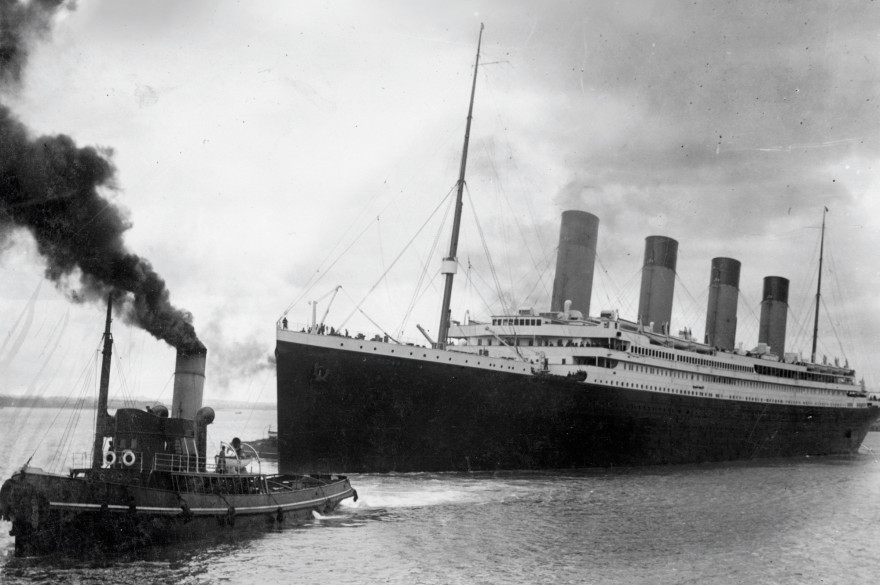 Le Titanic en avril 1912