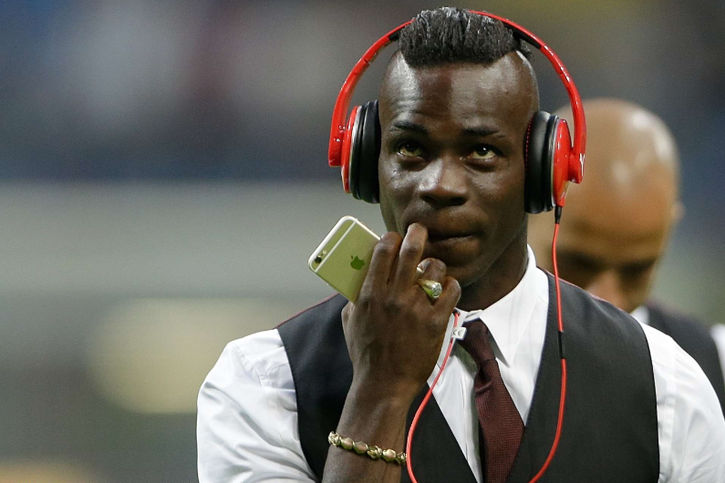 Mario Balotelli, attaquant de l'OGC Nice