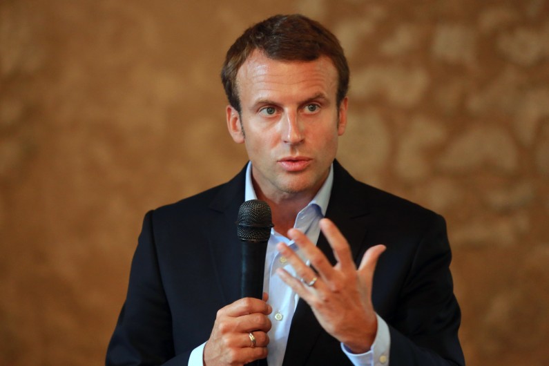 L'ancien ministre de l'Économie Emmanuel Macron
