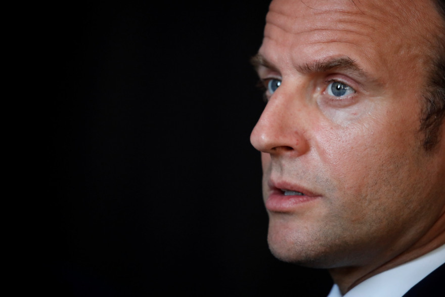 Le président de la République Emmanuel Macron