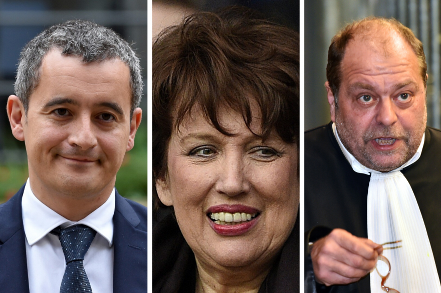 Gérald Darmanin, Roselyn Bachelot et Eric Dupond-Moretti