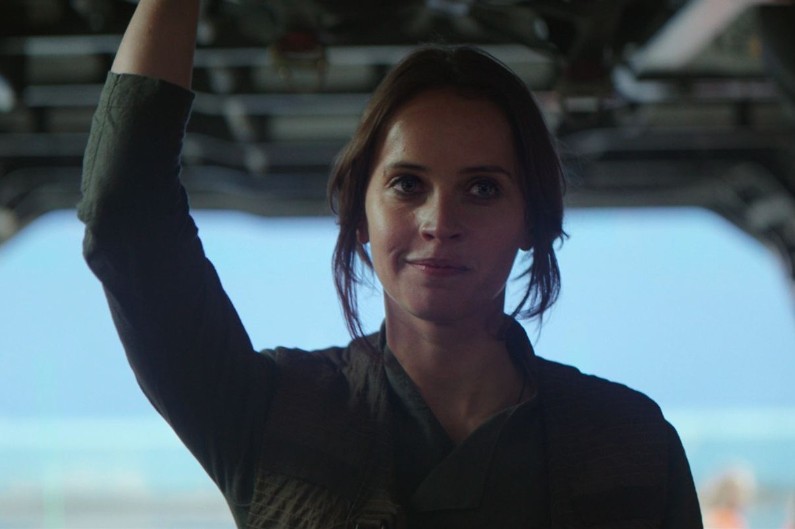 Felicity Jones dans le rôle de Jyn Erso