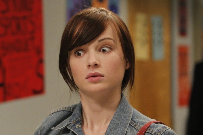 Ashley Rickards, héroïne de la série "Awkward"