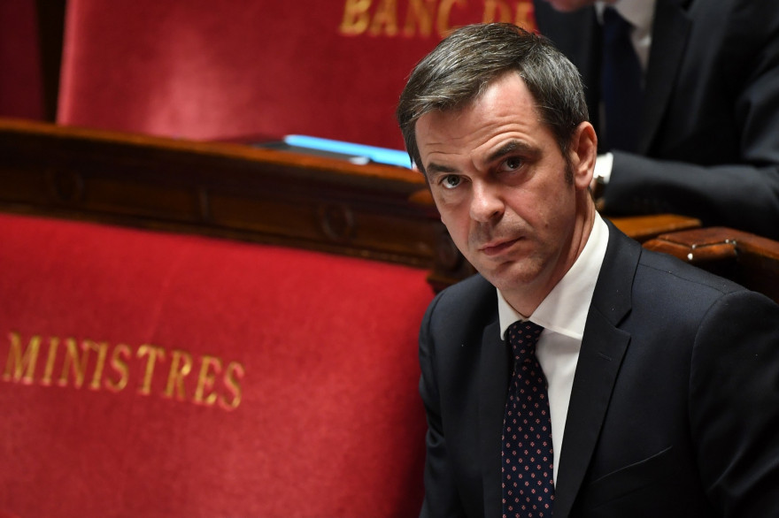 Olivier Véran, le 7 avril 2020, à l'Assemblée nationale