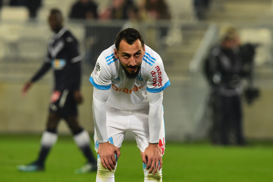 Konstantinos Mitroglou avec l'OM, le 19 novembre 2017