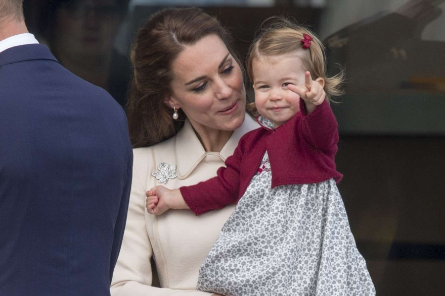 Princesse Charlotte et Kate Middleton au Canada