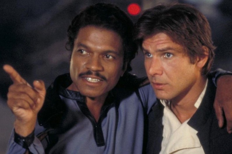 Lando Calrissian et Han Solo dans "L'Empire contre-attaque"