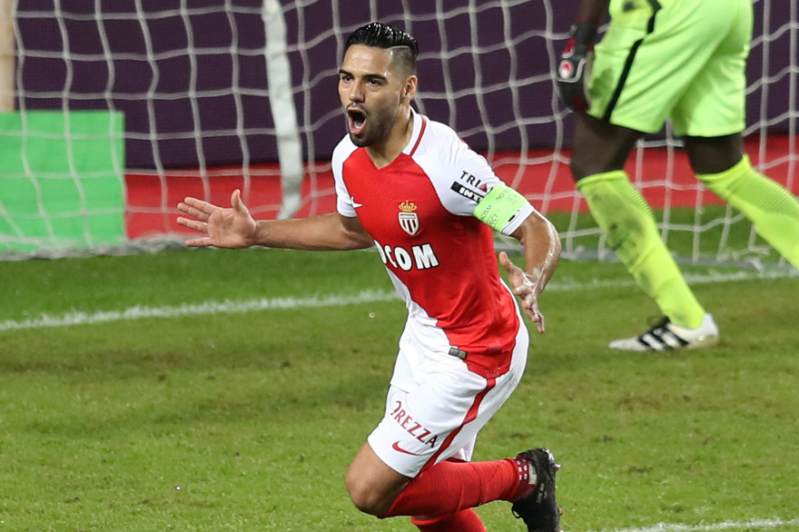 Radamel Falcao, auteur d'un doublé contre Nancy