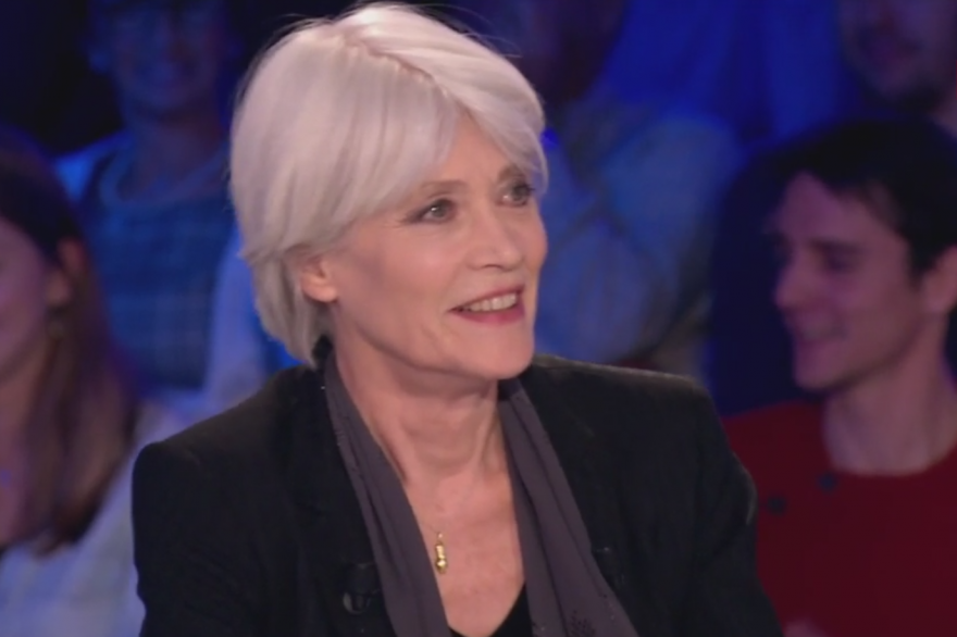 Françoise Hardy sur le plateau de Laurent Ruquier le 5 novembre