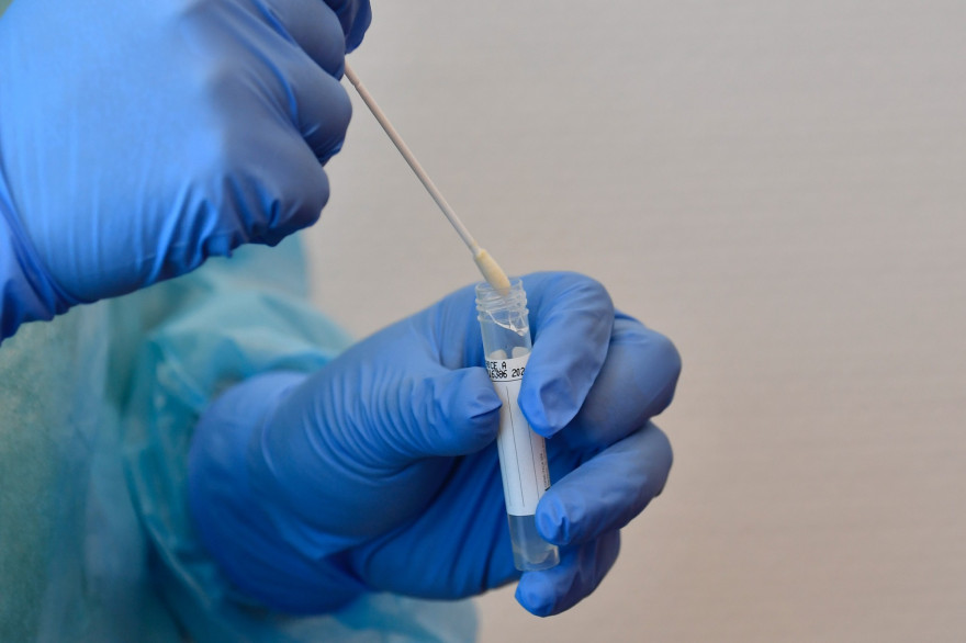 Un professionnel de santé en train de réaliser un test pour le coronavirus (Image d'illustration).