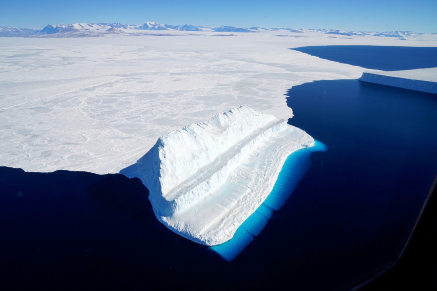 Les glaces de l'Antarctique, photographiées par la NASA