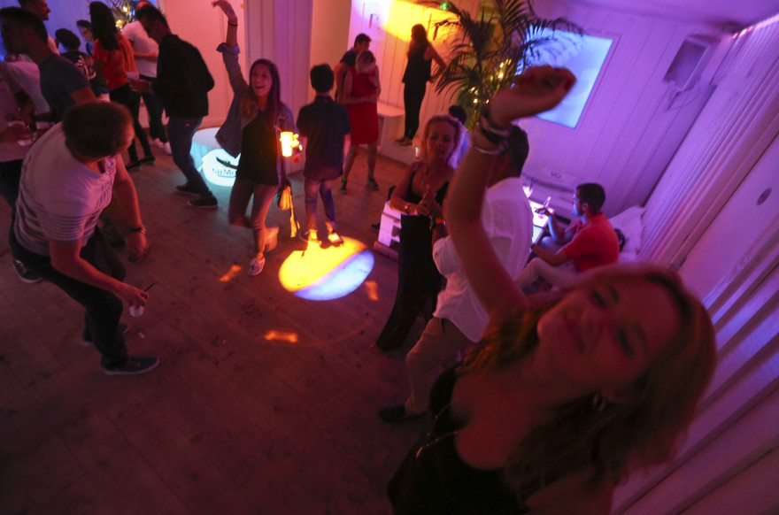 Une soirée dans un club