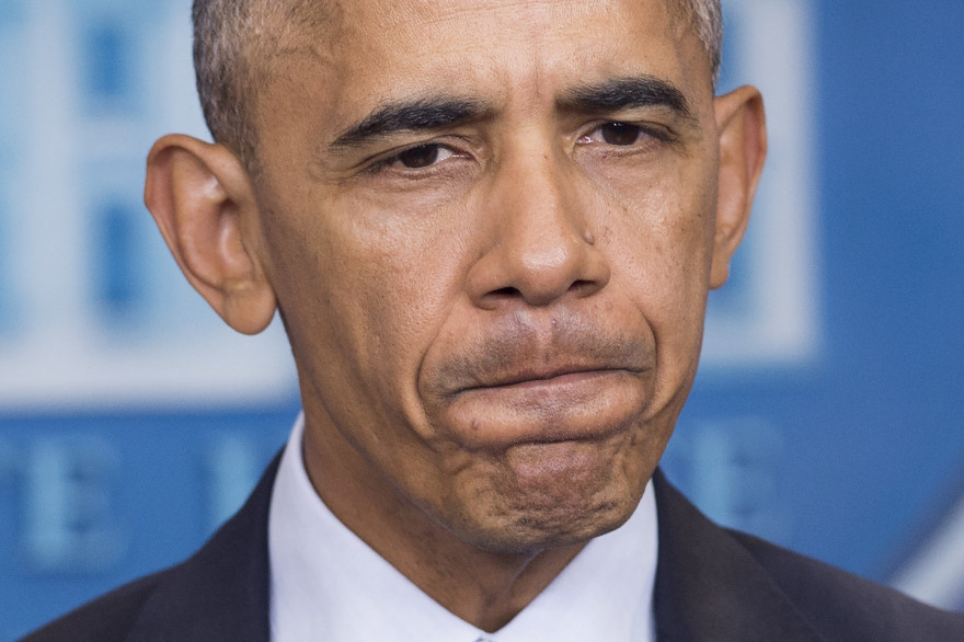 Barack Obama lors d'une conférence de presse, lundi 14 novembre 2016 à Washington.