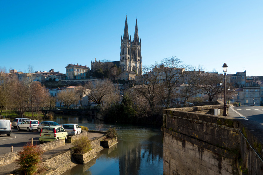 Une vue de la ville de Niort dans les Deux-Sèvres (illustration)