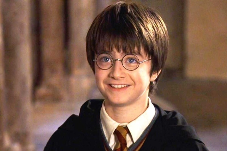 Le jeune Daniel Radcliffe dans "Harry Potter à l'école des sorciers"