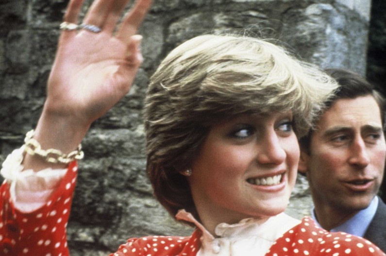 Lady Diana à Tetbury peu avant son mariage avec le Prince Charles
