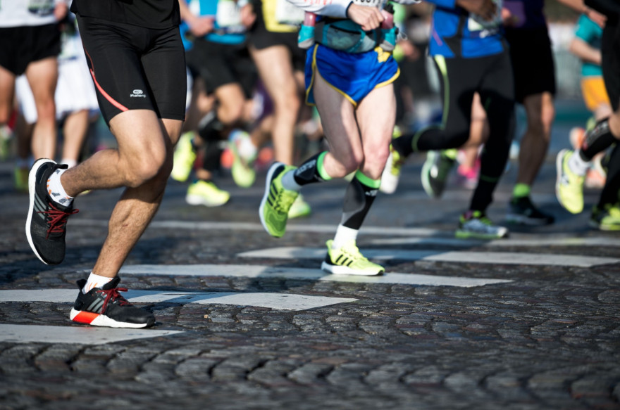 Des coureurs participant au Marathon de Paris (Illustration).