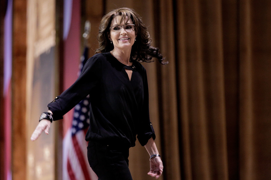 Sarah Palin était candidate à la vice-présidence aux côtés de John McCain en 2008.