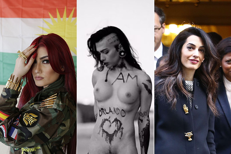 Helly Luv, Heidi Ingensdotter et Amal Clooney partagent un ennemi commun : Daesh