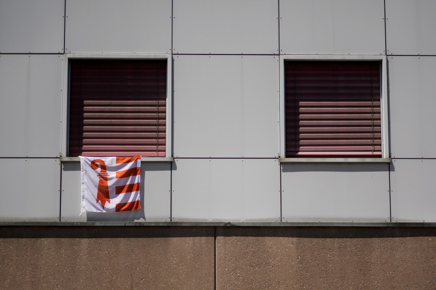 Un drapeau du canton suisse du Jura (illustration)